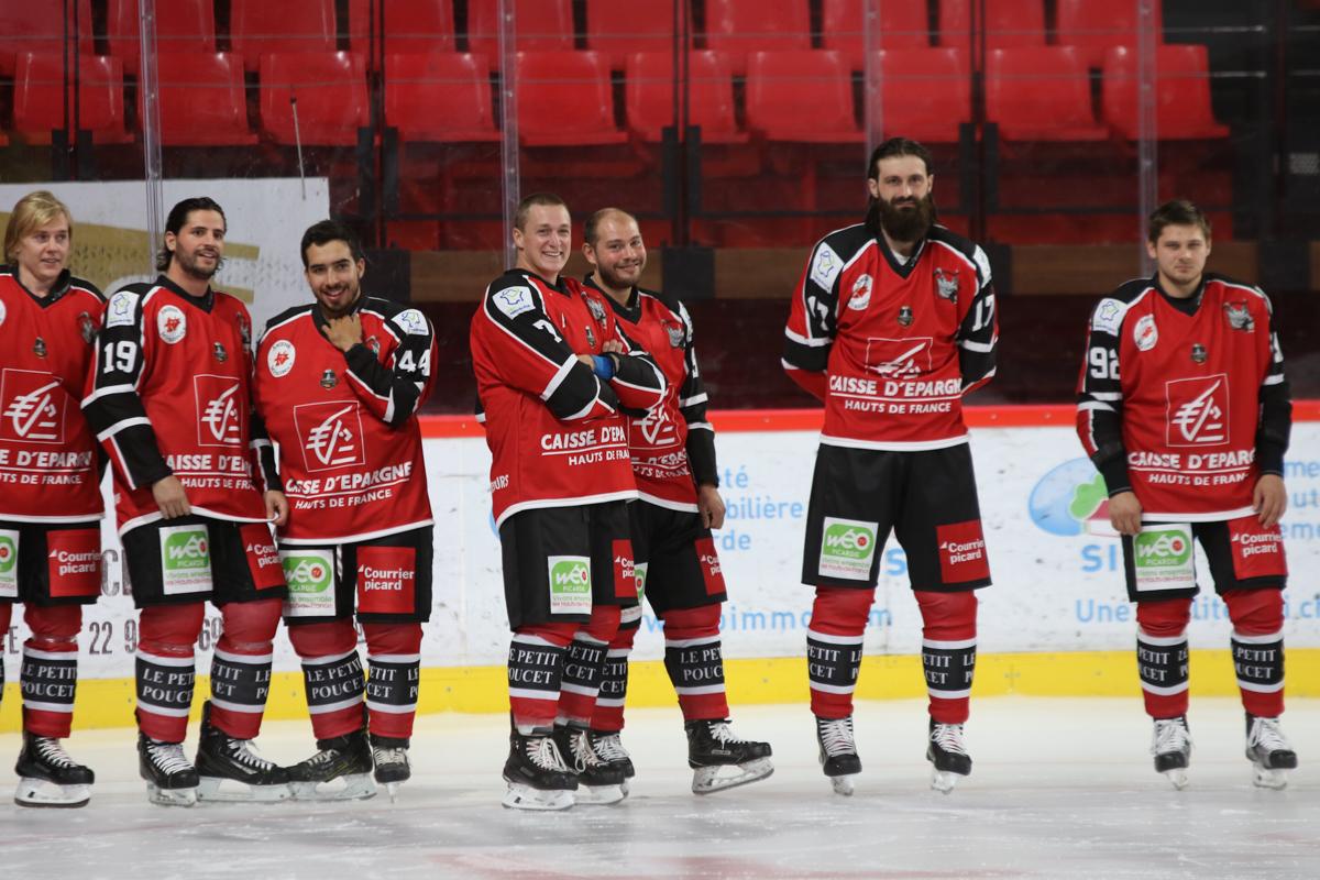 Photo hockey reportage Remise des maillots  Amiens