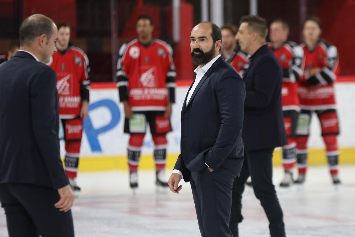 Photo hockey reportage Remise des maillots  Amiens