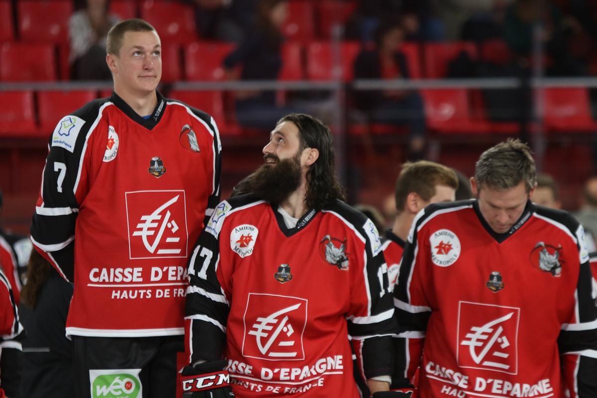 Photo hockey reportage Remise des maillots  Amiens