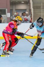 Photo hockey reportage Roller : 1er tournoi fminin  Villard Bonnot