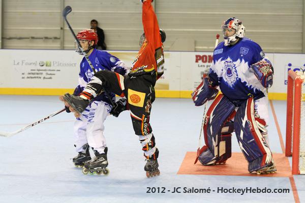 Photo hockey reportage Roller Elite : les Yeti's dominent les Conqurants