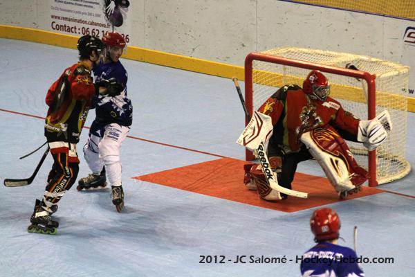 Photo hockey reportage Roller Elite : les Yeti's dominent les Conqurants