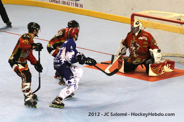 Photo hockey reportage Roller Elite : les Yeti's dominent les Conqurants