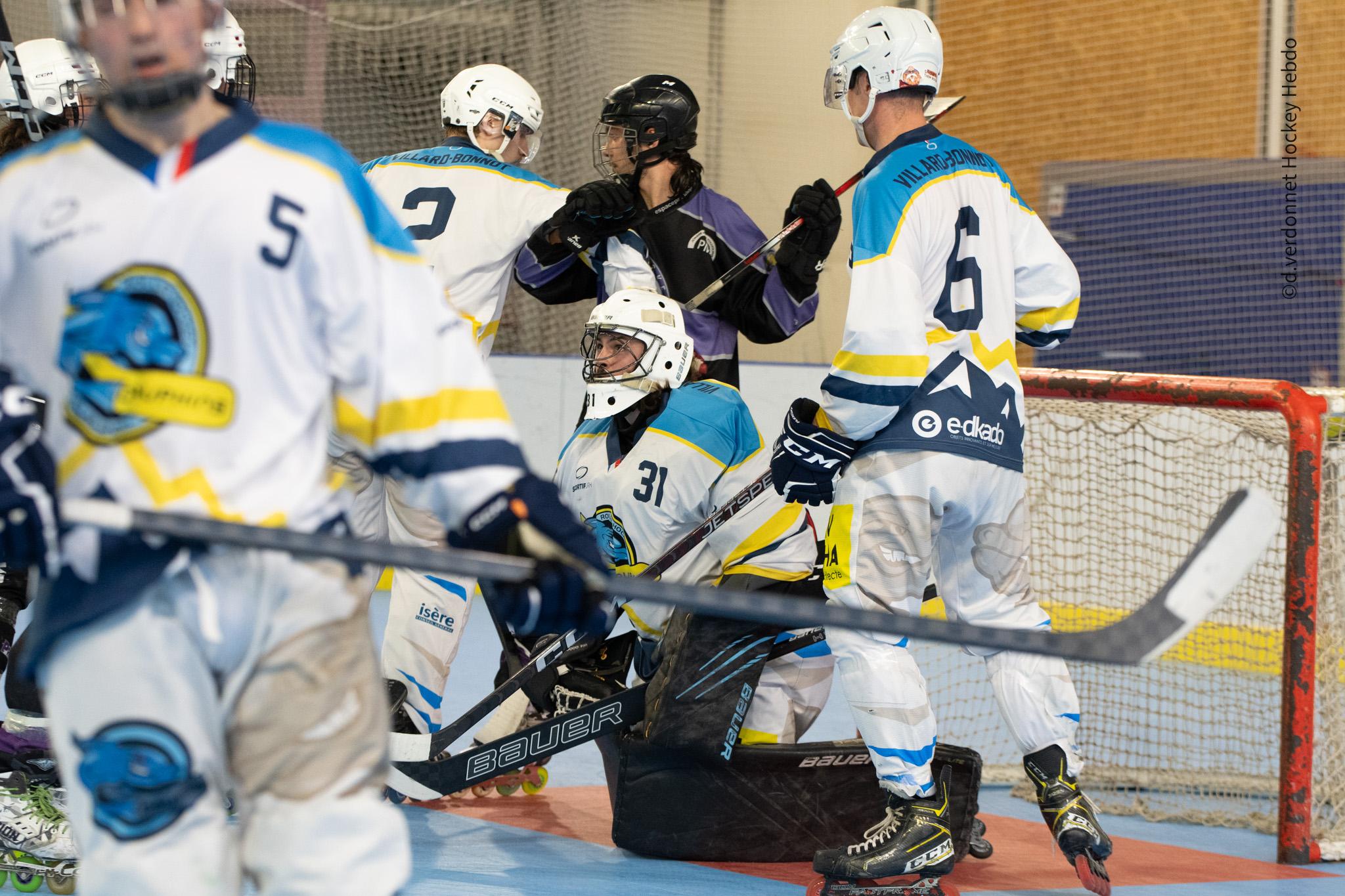 Photo hockey reportage Roller N3 - Villard Bonnot vs Aubagne