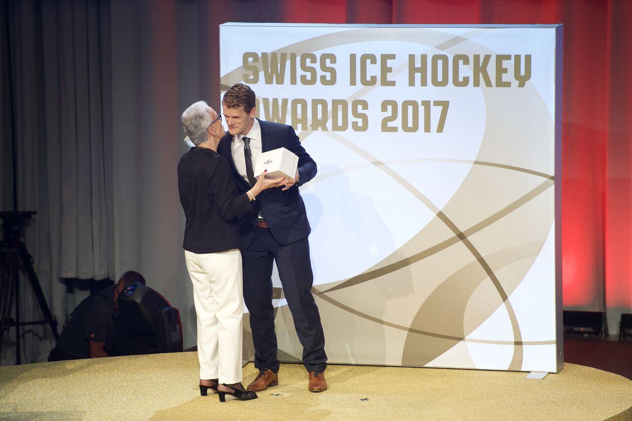 Photo hockey reportage Swiss Ice Hockey Awards 2017