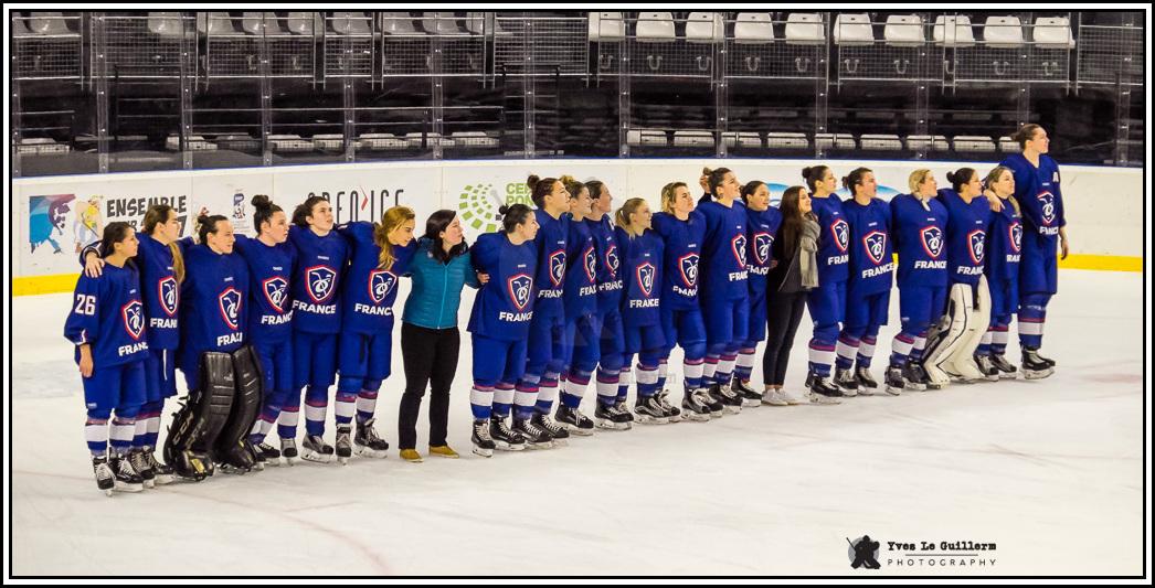 Photo hockey reportage TPQO : Les Bleues finissent en beaut