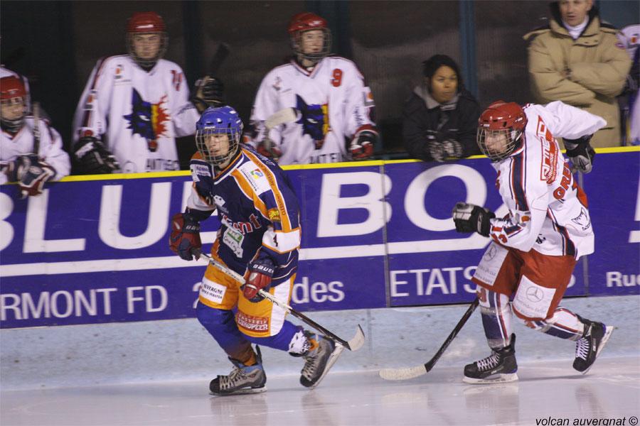 Photo hockey reportage U-18 Elite - Clermont  Grenoble