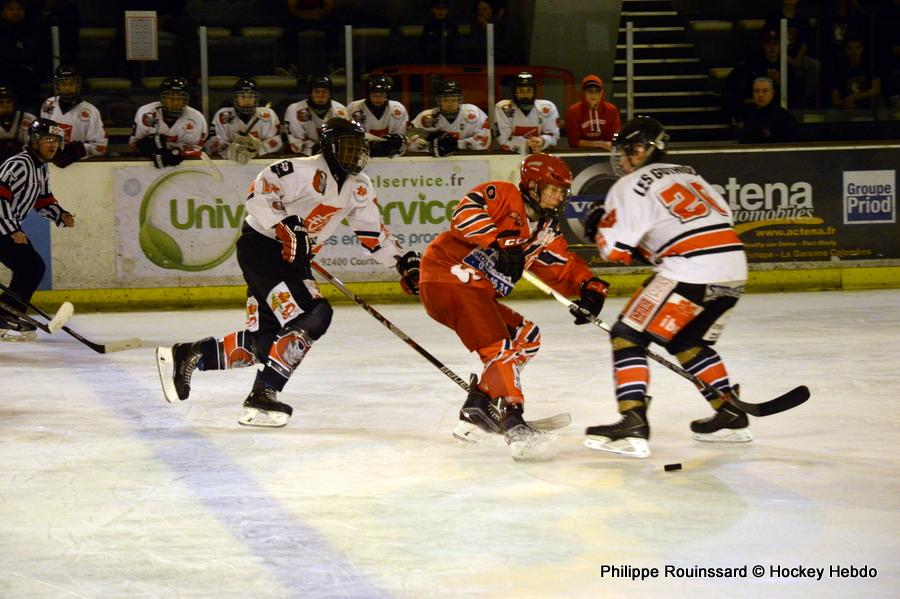 Photo hockey reportage U15 Elite : Les Dogs ont du chien