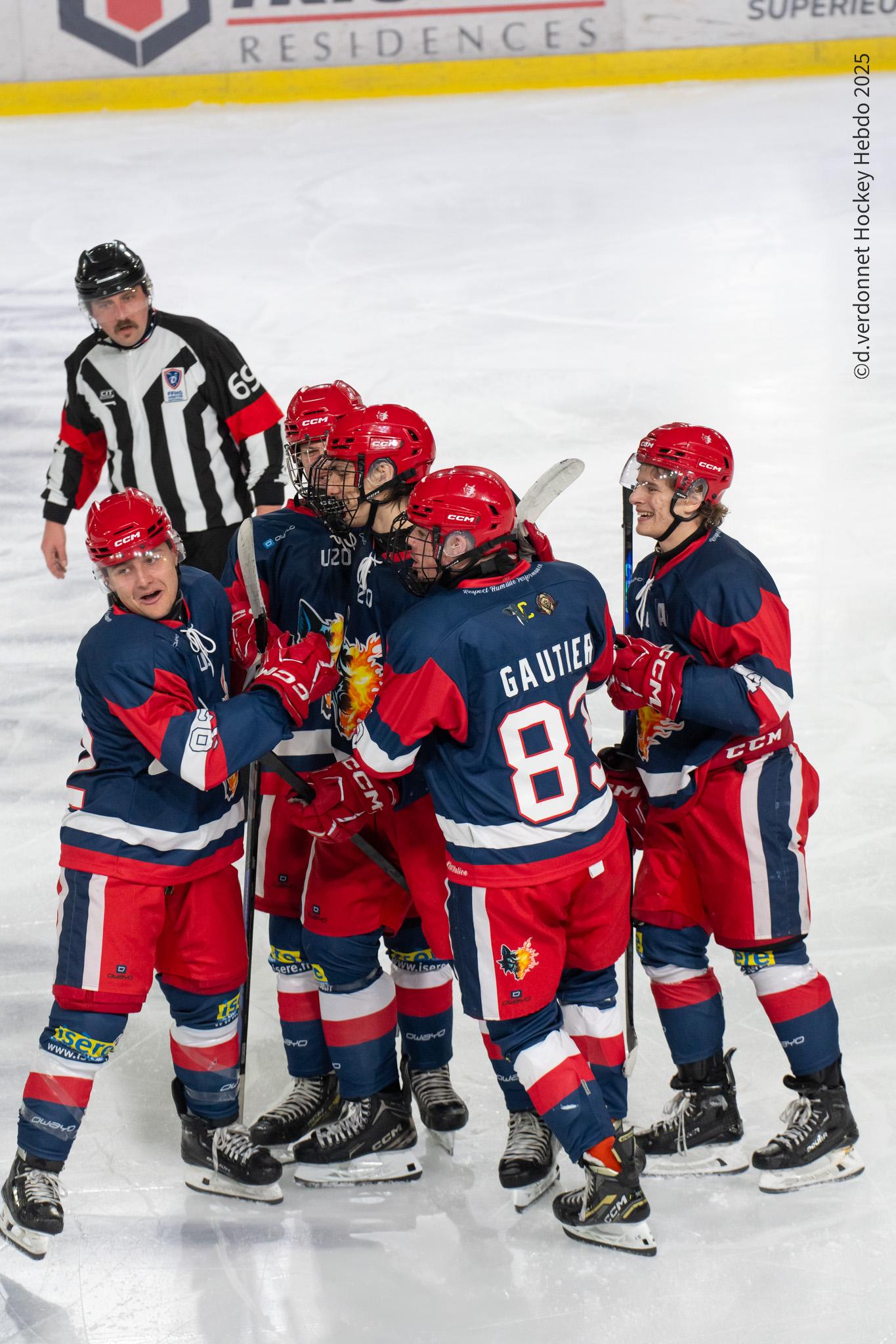 Photo hockey reportage U20 - BDL Grenoble vs Gap
