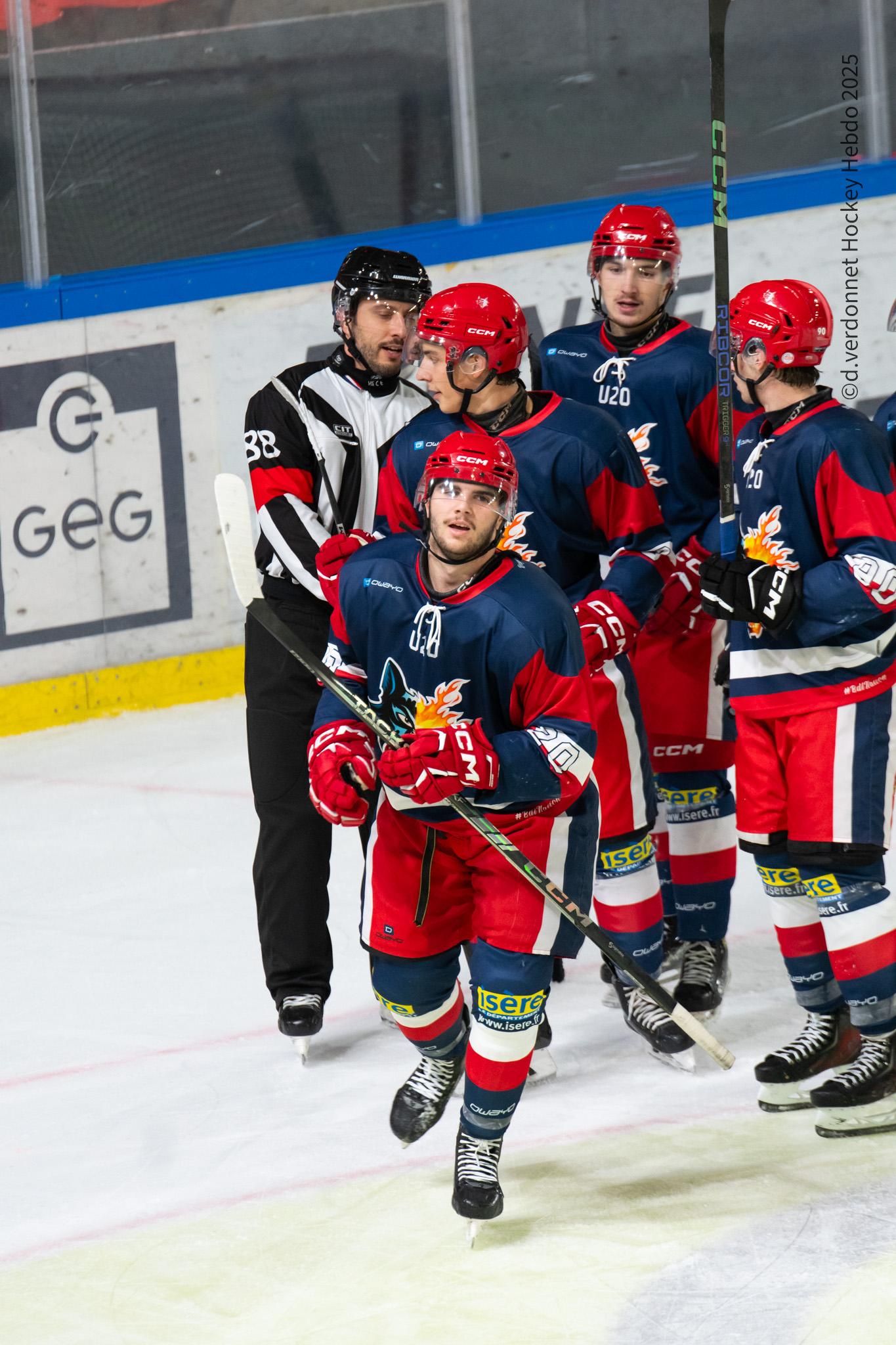 Photo hockey reportage U20 - BDL Grenoble vs Strasbourg