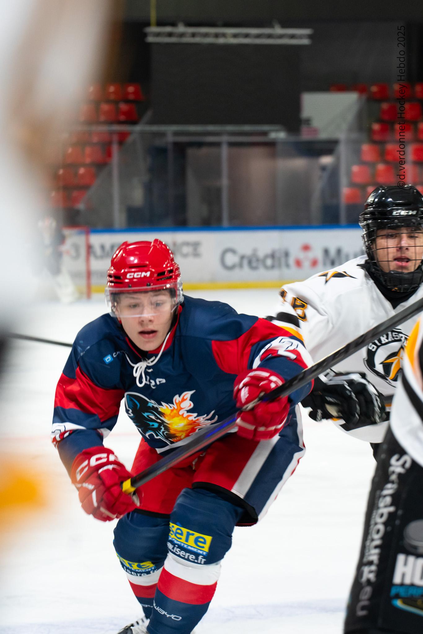 Photo hockey reportage U20 - BDL Grenoble vs Strasbourg