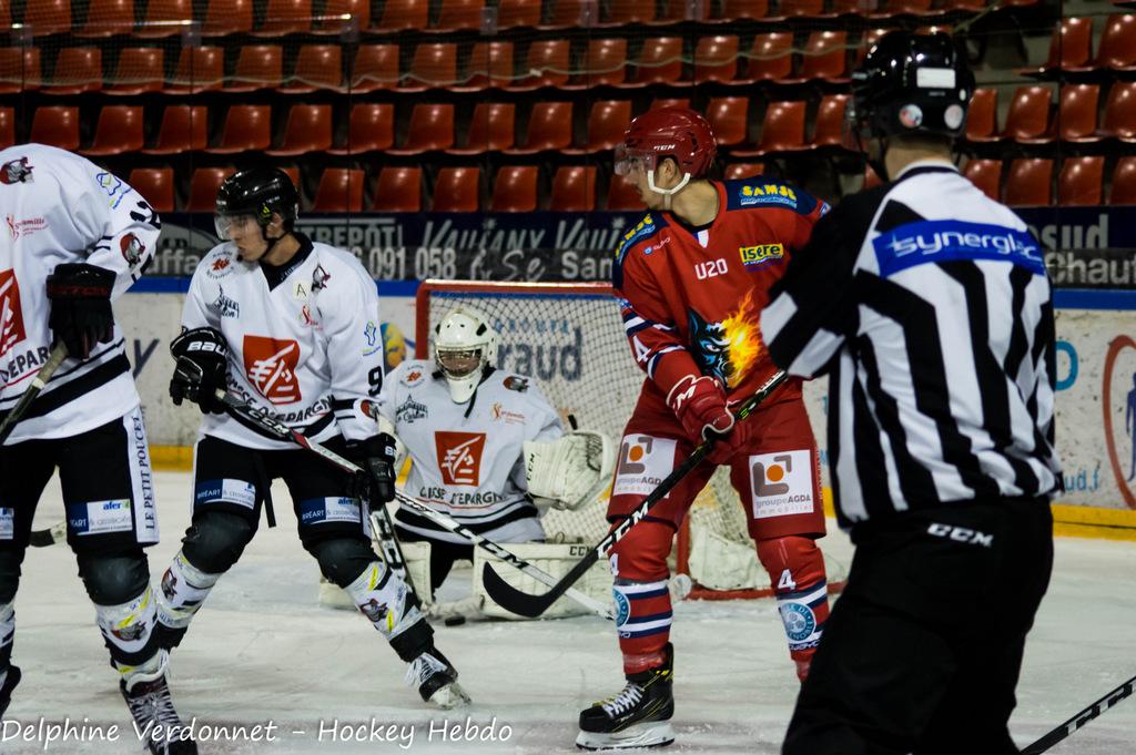 Photo hockey reportage U20 - Grenoble vs Amiens