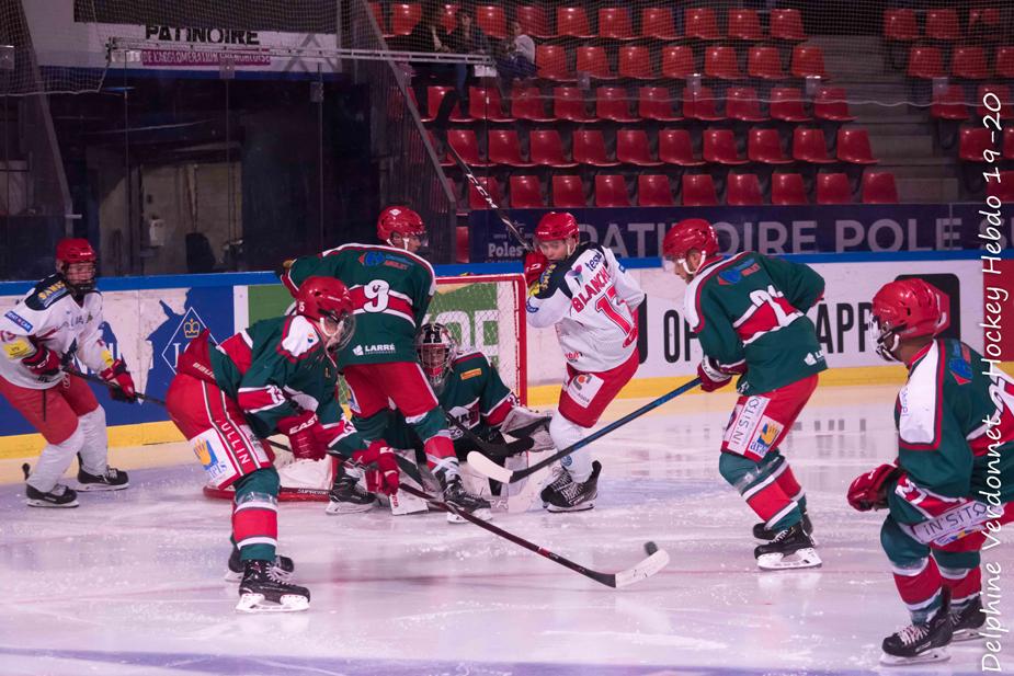 Photo hockey reportage U20  Grenoble vs Anglet
