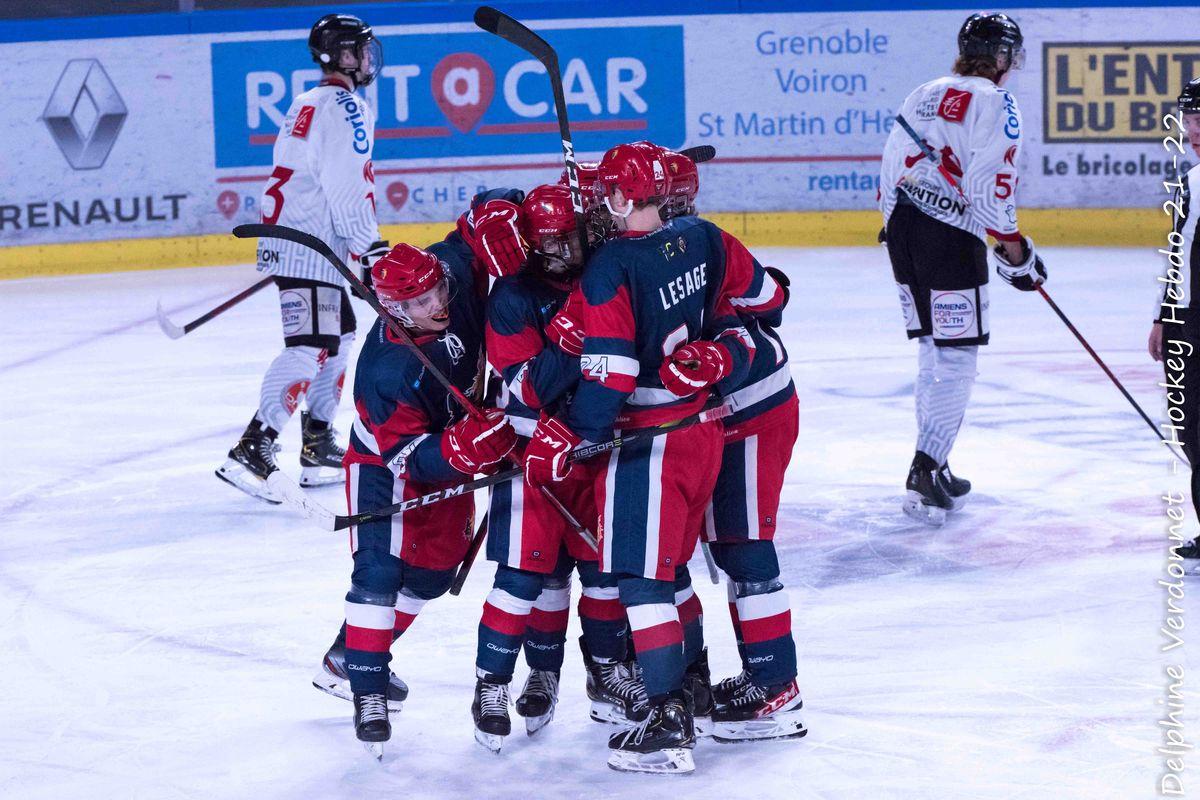 Photo hockey reportage U20: Grenoble - Amiens