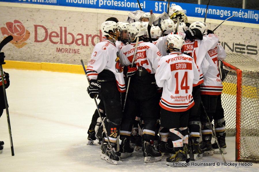 Photo hockey reportage U20 Elite : La solidarit haut-savoyarde triomphe