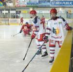 Photo hockey reportage U20 lite, choc des extrmes  Trimolet (+interviews)