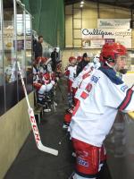 Photo hockey reportage U20 lite, choc des extrmes  Trimolet (+interviews)