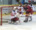 Photo hockey reportage U20 lite, choc des extrmes  Trimolet (+interviews)