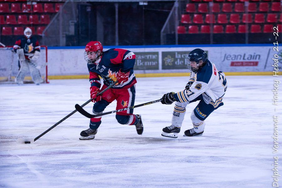 Photo hockey reportage U20 Grenoble - Villard de Lans