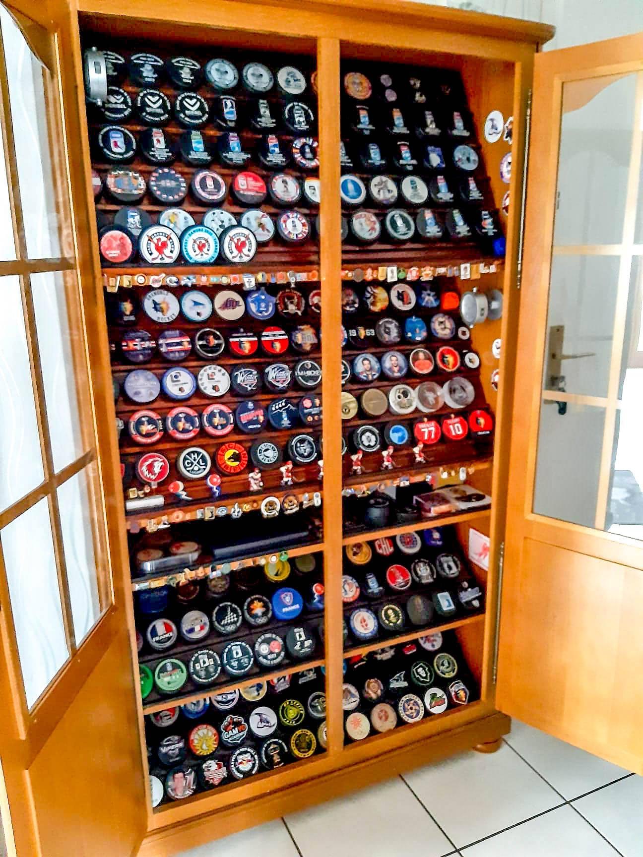 Photo hockey reportage Une collection pas comme les autres