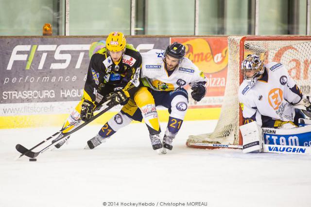 Photo hockey - Ligue Magnus : 6ème journée : Strasbourg vs Chamonix - Strasbourg reste au sommet Photo hockey - Ligue Magnus : 6ème journée : Strasbourg vs Chamonix - Strasbourg reste au sommet