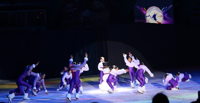 Photo hockey Autour du hockey - Autour du hockey : Clermont-Ferrand (Les Sangliers Arvernes) - Clermont Ice Show : Un show remarquable