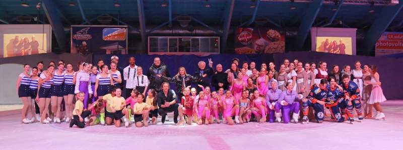 Photo hockey Autour du hockey - Autour du hockey : Clermont-Ferrand (Les Sangliers Arvernes) - Clermont Ice Show : Un show remarquable