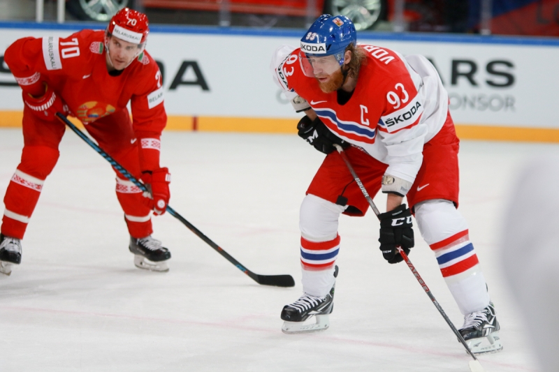 Photo hockey Championnats du monde -  : Biélorussie (BLR) vs République Tchèque (CZE) - La République Tchèque se rassure