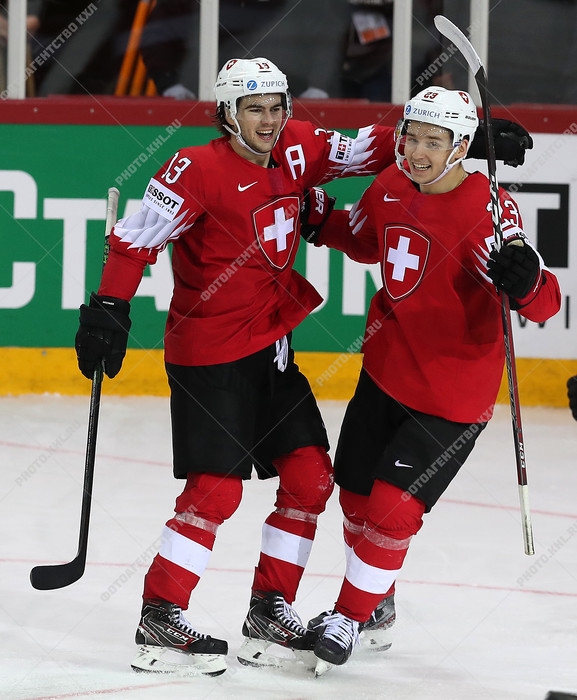 Photo hockey Championnats du monde -  : Biélorussie (BLR) vs Suisse (SUI) - La Suisse, aux portes des quarts