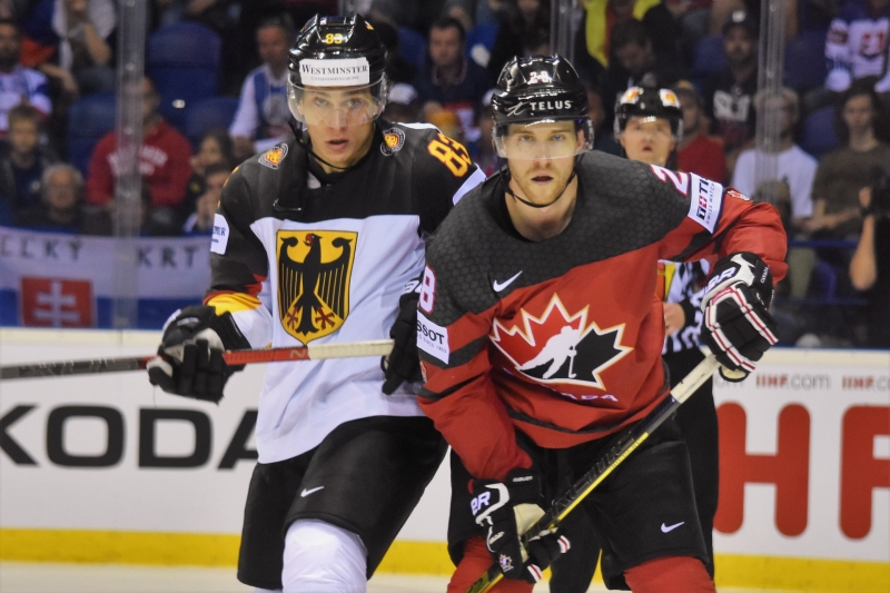Photo hockey Championnats du monde -  : Canada (CAN) vs Allemagne (GER) - L\