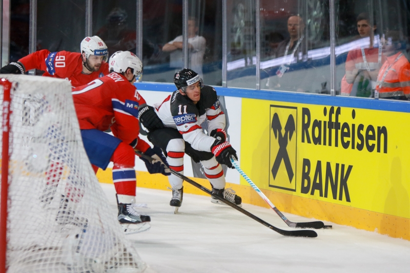 Photo hockey Championnats du monde -  : Canada (CAN) vs Norvège (NOR) - Le Canada déroule