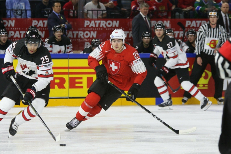 Photo hockey Championnats du monde - : Canada (CAN) vs Suisse (SUI) - Le rêve devient la réalité pour la Nati. Photo hockey Championnats du monde - : Canada (CAN) vs Suisse (SUI) - Le rêve devient la réalité pour la Nati.