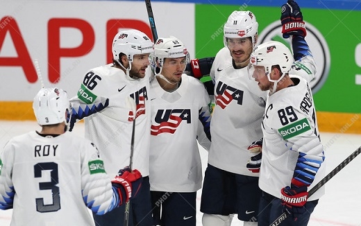 Photo hockey Championnats du monde -  : Etats Unis d\