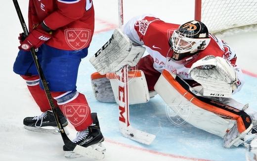 Photo hockey Championnats du monde -  : Norvège (NOR) vs Danemark (DEN) - Les Danois solides comme l