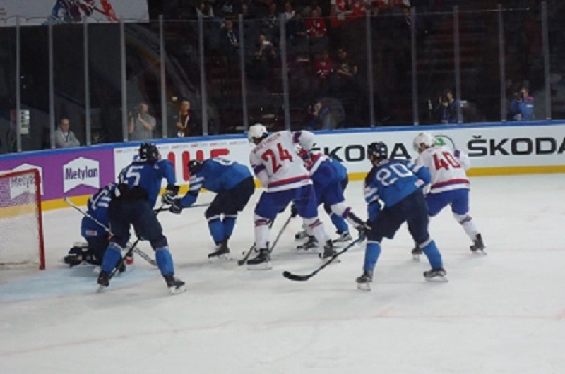 Photo hockey Championnats du monde -  : Norvège (NOR) vs Finlande (FIN) - Suspense total pour le top 4 