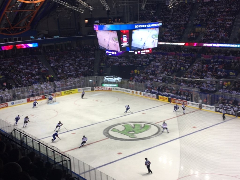 Photo hockey Championnats du monde -  : Slovaquie (SVK) vs Canada (CAN) - Stone délivre le Canada