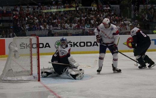 Photo hockey Championnats du monde -  : Slovaquie (SVK) vs Norvège (NOR) - Une victoire historique !