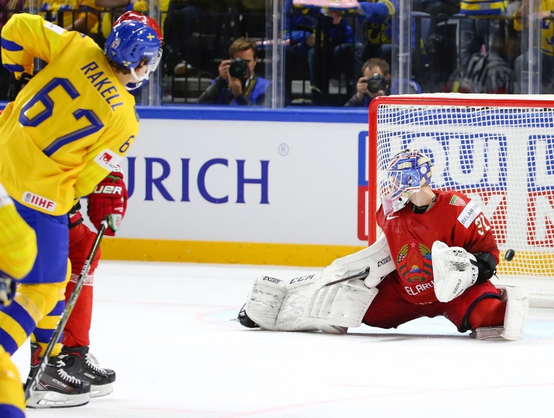 Photo hockey Championnats du monde - : Suède (SWE) vs Biélorussie (BLR) - Tout se passe comme prévu... Photo hockey Championnats du monde - : Suède (SWE) vs Biélorussie (BLR) - Tout se passe comme prévu...