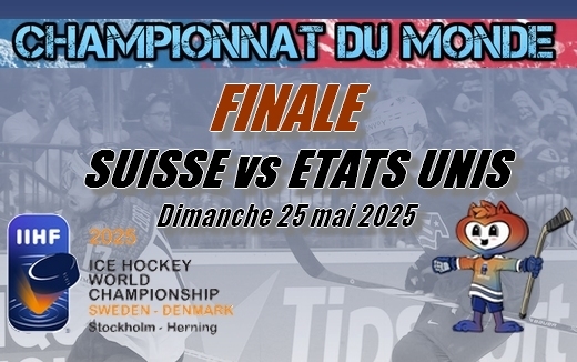 Photo hockey Championnats du monde -  : Suisse (SUI) vs Etats Unis d\