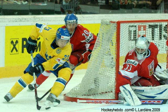 Photo hockey Championnats du monde - Championnats du monde - CM 09 1/4 : La Suède dernière qualifée