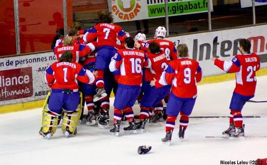 Photo hockey Championnats du monde - Championnats du monde - CM U20 : La Norvège en élite