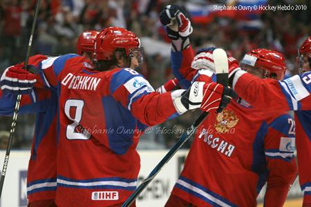 Photo hockey Championnats du monde - Championnats du monde - Hockey Mondial 10 : Les Russes sont bien là