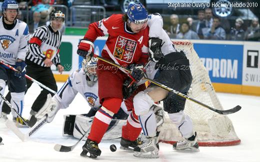 Photo hockey Championnats du monde - Championnats du monde - Hockey Mondial 10: Les Tchèques en demis