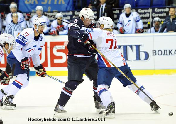 Photo hockey Championnats du monde - Championnats du monde - Mondial 11 : La France près du but