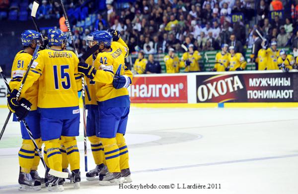 Photo hockey Championnats du monde - Championnats du monde - Mondial 11: La Suède finit première