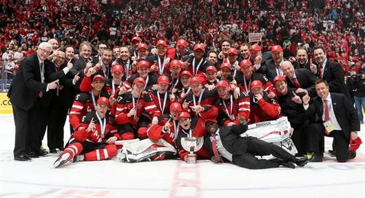 Photo hockey Championnats du monde - Championnats du monde - Mondial Junior : Ô Canada !! 