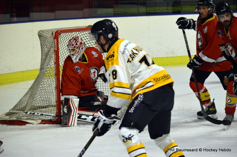 Photo hockey Coupe de France - Coupe de France - 1/16 de Finale : Besançon vs Strasbourg  - Logique domination sans partage