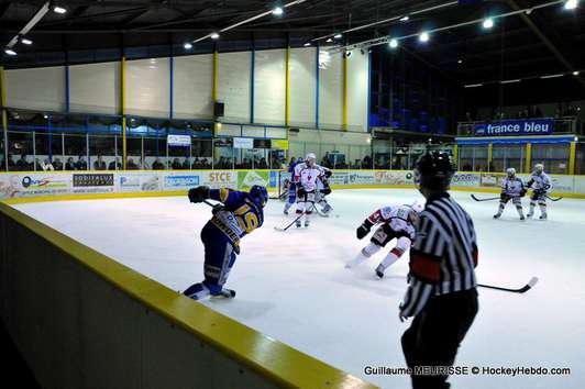 Photo hockey Coupe de France - Coupe de France : 1/4 finale  : Dijon  vs Briançon  - La route de Bercy passe par l