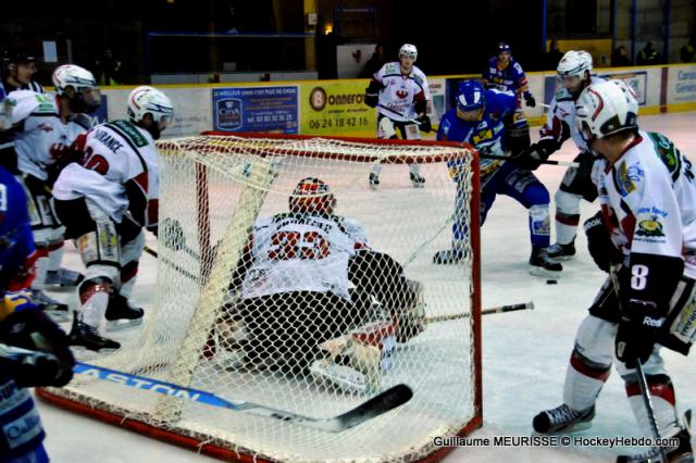 Photo hockey Coupe de France - Coupe de France : 1/4 finale  : Dijon  vs Briançon  - La route de Bercy passe par l