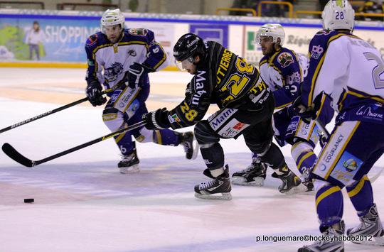 Photo hockey Coupe de France - Coupe de France : 1/8ème  : Rouen vs Reims - Rouen sans trembler.